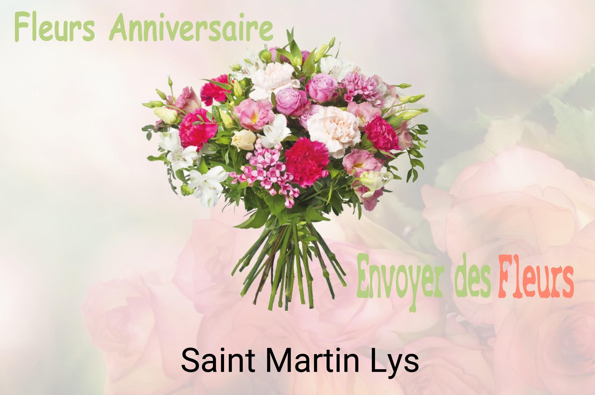 Bouquet de fleurs d’anniversaire livré à Saint-Martin-Lys