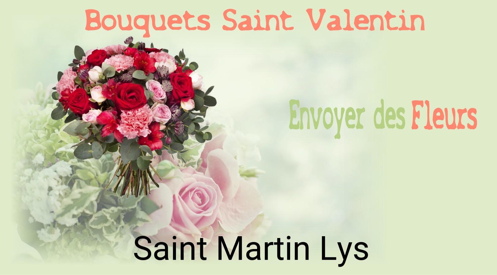Roses de Saint-Valentin livrées à Saint-Martin-Lys